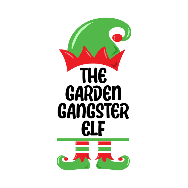 Funny Gardener Plant Lover The Garden Gangster Elf by jodotodesign