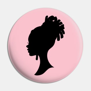 Black dreadlock barbie Pin