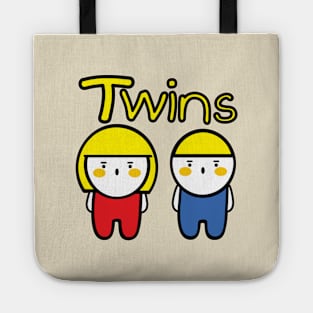 Twins Leo and Lola Tote