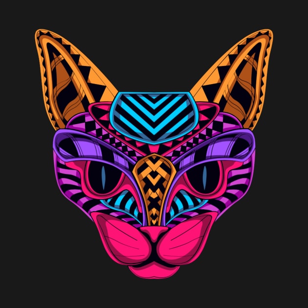 freaky cat by Pop on Elegance