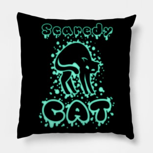 Scardey Cat - Neon Edition Pillow