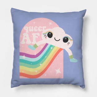 Queer AF Pillow