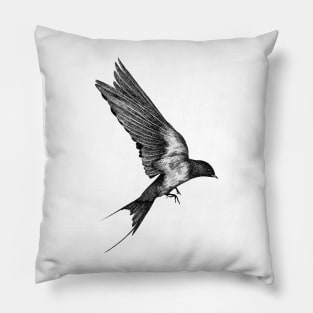 Free as a bird x Black Pillow