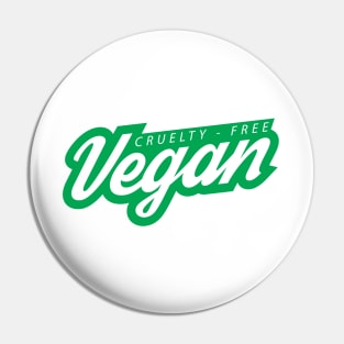 Cruelty-Free Vegan T-Shirt Pin