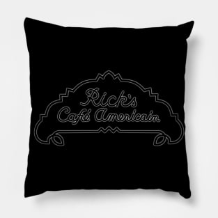 Rick's Cafe Americain - Casablanca Pillow