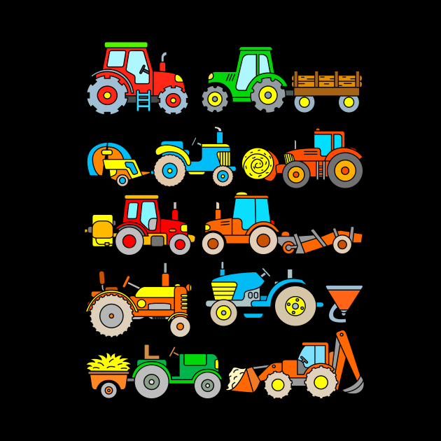Tractors by samshirts