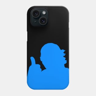 Giving Thumbs Up To The Gods Who Turned Him Blue Phone Case