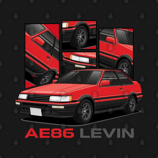 Toyota AE86 Levin by squealtires
