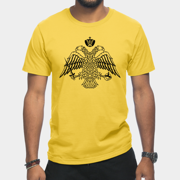 Discover Christian Orthodox Double Headed Eagle Emblem - Orthodox Christian Flag - T-Shirt