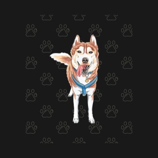 THE HUSKY LOVE T-Shirt