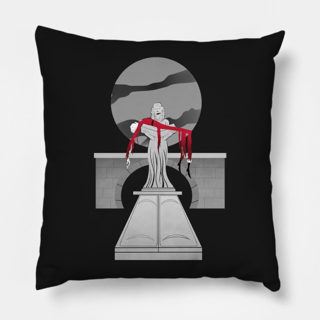 Nightmare before christmas 1 Pillow by Meechemax