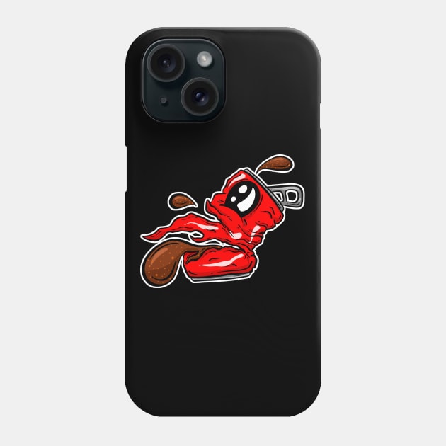 Coke Cola Can Burps! Phone Case by Squeeb Creative