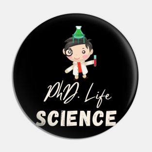 PhD life Pin