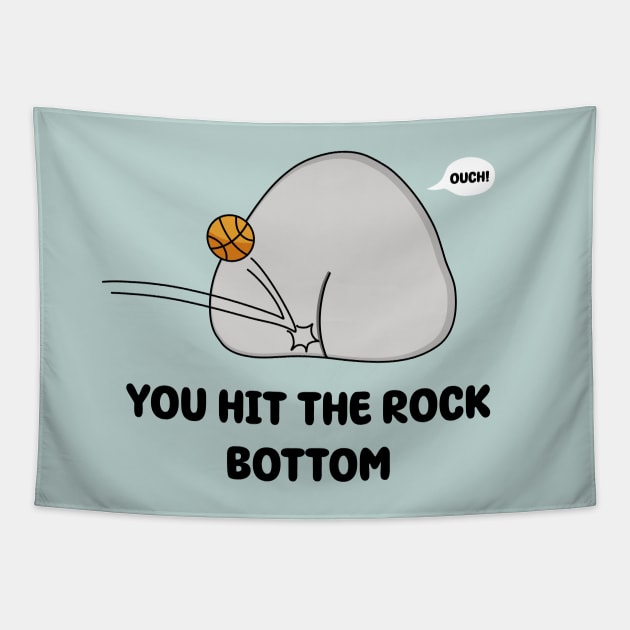 Rock Bottom Tapestry by chyneyee