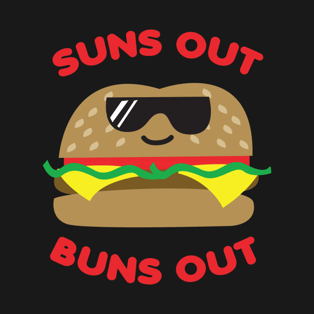 Suns Out Buns Out by toddgoldmanart