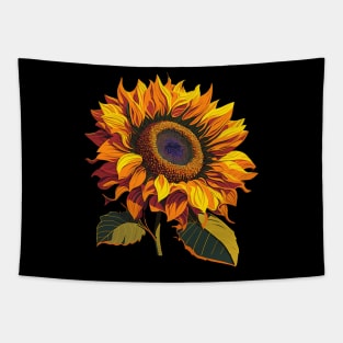 Cute Vacations Floral Summer Holidays Sunflower Tapestry