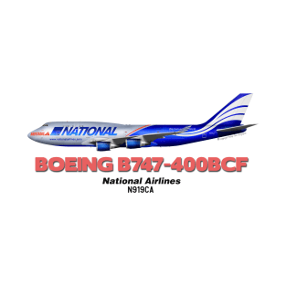 Boeing B747-400BCF - National Airlines T-Shirt