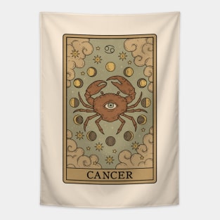 Cancer  Card Tapestry