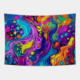 Rainbow explosion Tapestry