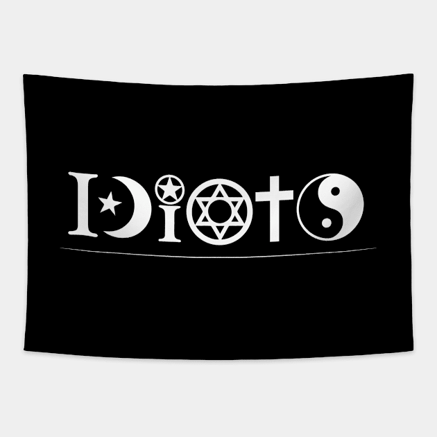 Religious Idiots Tapestry by Rebus28