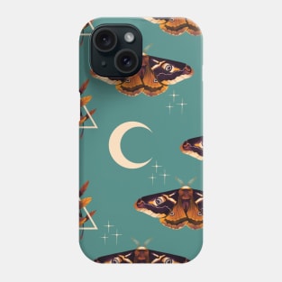 Moth pattern Phone Case