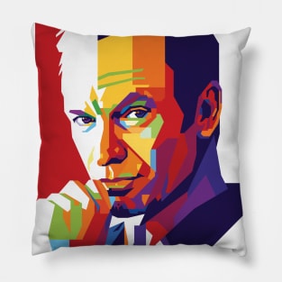 Sting in pop art style Pillow