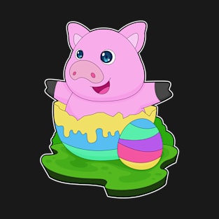 Pig Easter Easter egg T-Shirt