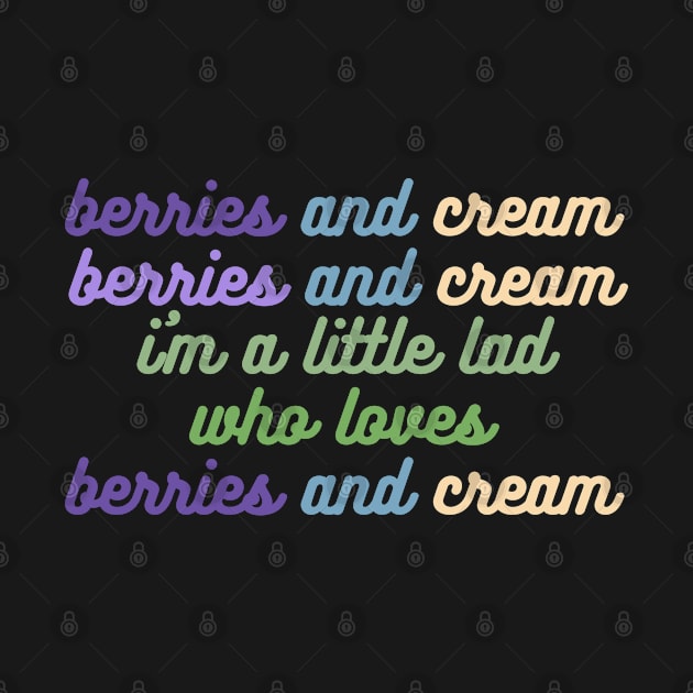 Berries and Cream For a Little Lad by BobaPenguin