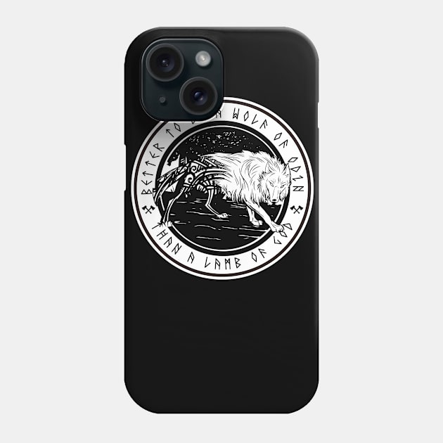 Wolf Of Odin! #110 Phone Case by Fontaine Exclusives