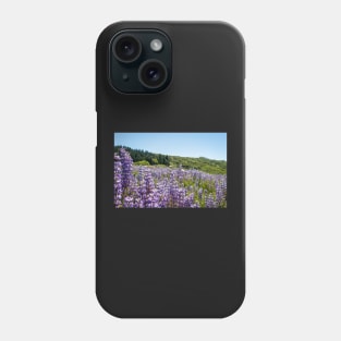 Field of lupine Phone Case