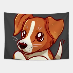 Pocket Cute Jack Russell Terrier Tapestry