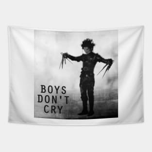 the cure boys don't cry edward scissorhands Tapestry