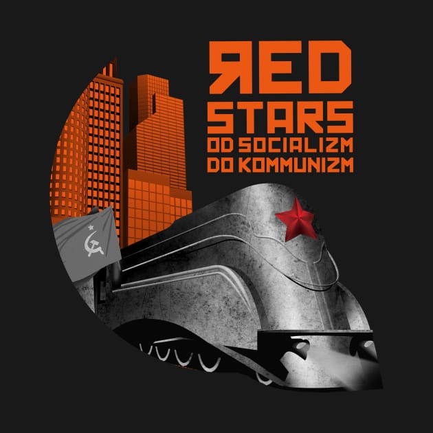 Red stars by ZCardula