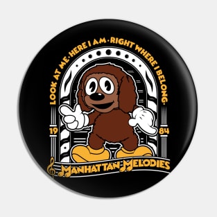 Rowlf Muppets Manhattan Melodies Pin