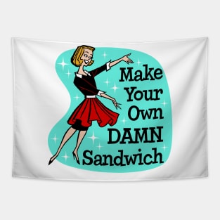 Make Your Own Damn Sandwich Tapestry