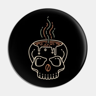 Coffee Till Death 3 Pin