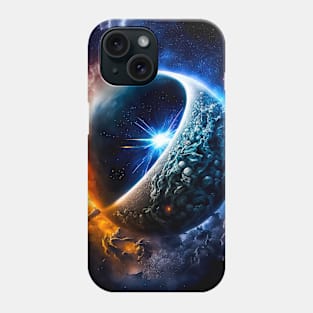 Blue Clouds Phone Case