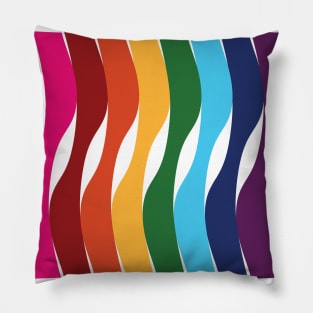 Rainbow Pride Colors Pillow