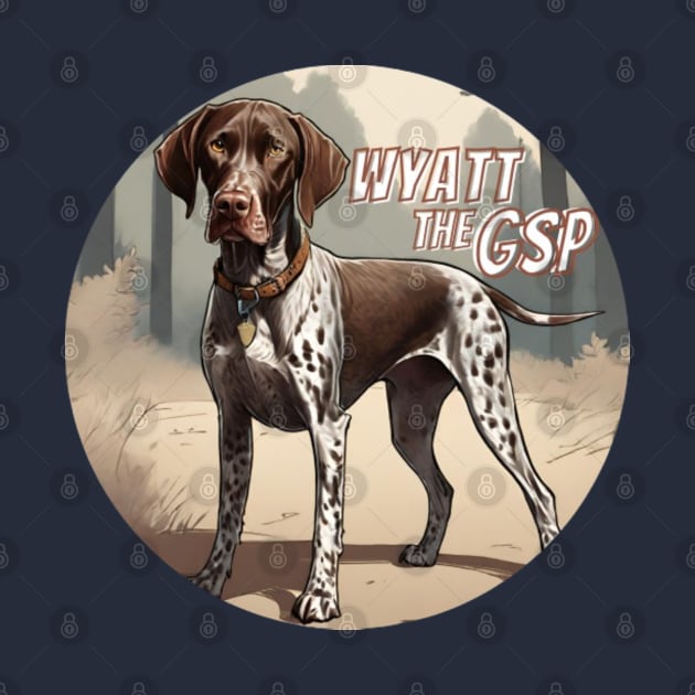 Wyatt the GSP by Alexander S.