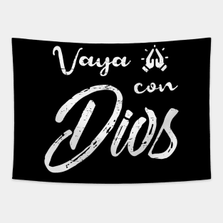 Vaya con Dios - Go with God - grunge design Tapestry