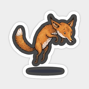 Winter fox Magnet