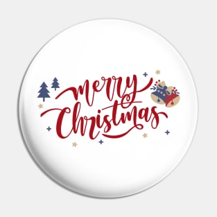 Merry Christmas Pin