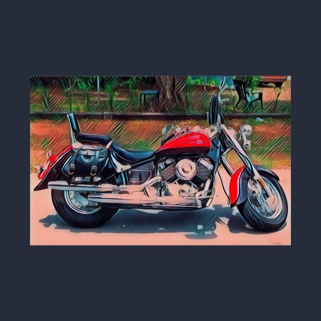 Classic motorcycle by Unique Gifts 24/7