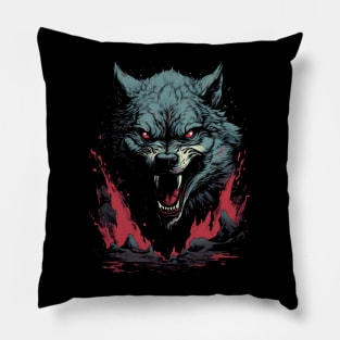 Werewolf Attack Pillow