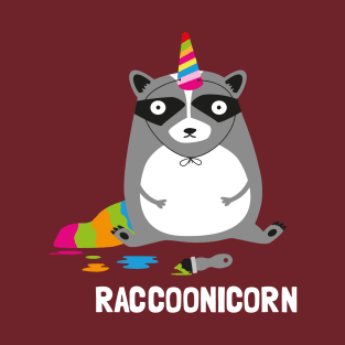 Raccoonicorn - Unicorn Costume Raccoon T-Shirt