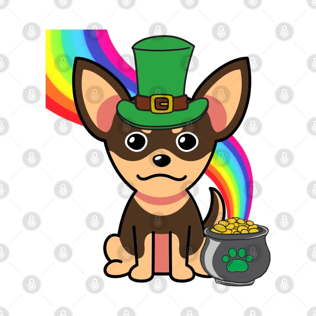 Cute chihuahua is a leprechaun by Pet Station