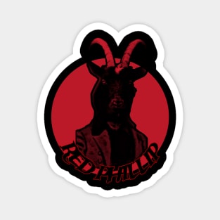 red goat Magnet