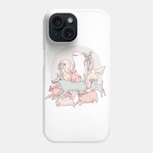 dog walker Phone Case