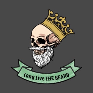 king beard skull T-Shirt