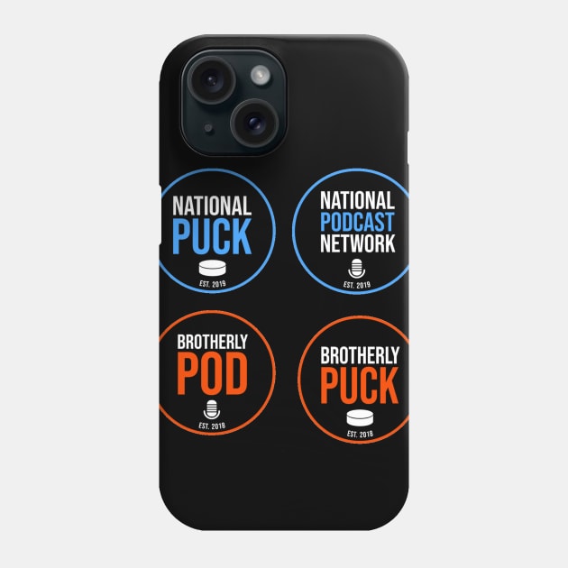 4 Brands Phone Case by BrotherlyPuck1